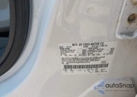 2013 Ford Edge Limited from USA, damaged, VIN 2FMDK4KC1DBB53934